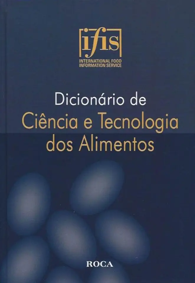 Capa do Livro Dicionário de Ciência e Tecnologia dos Alimentos - Ifis