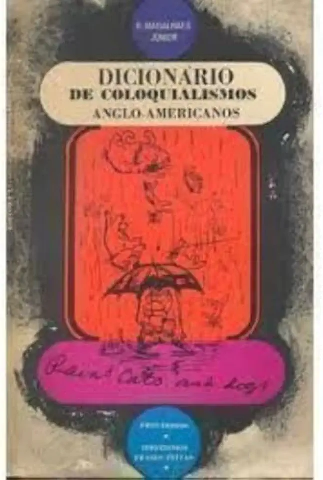 Capa do Livro Dicionário de Coloquialismos Anglo-americanos - R. Magalhães Júnior