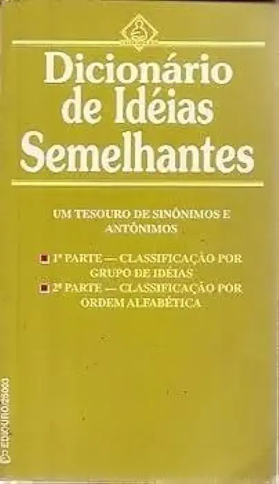 Capa do Livro Dicionário de Idéias Semelhantes - Éverton Florenzano