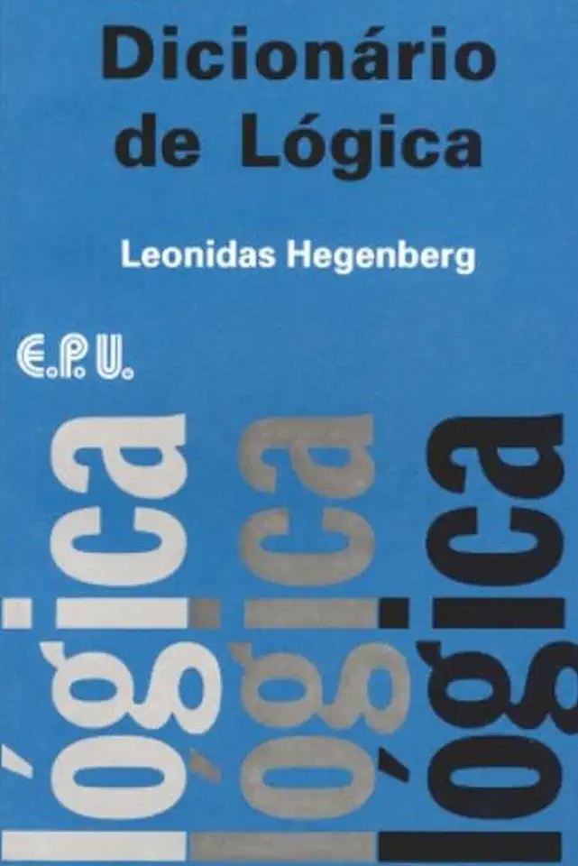 Capa do Livro Dicionário de Lógica - Leonidas Hegenberg