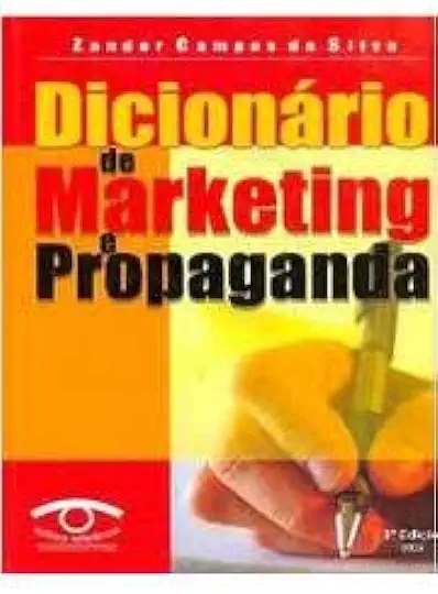 Capa do Livro Dicionário de Marketing e Propaganda - Zander Campos da Silva