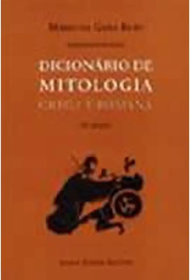 Capa do Livro Dicionário de Mitologia Grega e Romana - Mário da Gama Kury