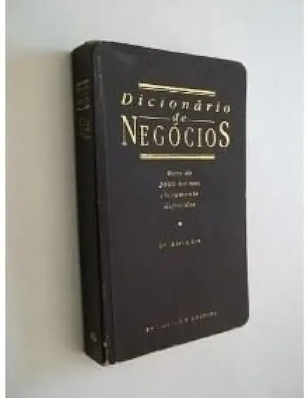 Capa do Livro Dicionário de Negócios - José Mauro Firmo