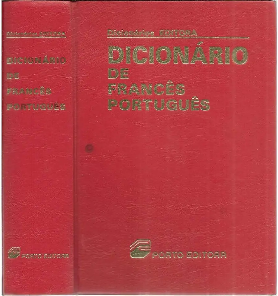 Capa do Livro Dicionário de Português-francês - Olívio de Carvalho