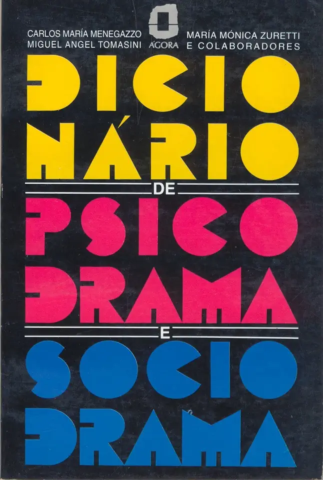 Capa do Livro Dicionário de Psicodrama e Sociodrama - Carlos Maria Menegazzo