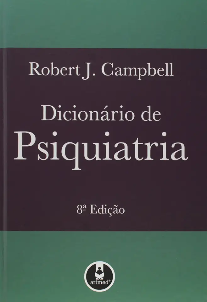 Capa do Livro Dicionário de Psiquiatria - Robert J. Campbell