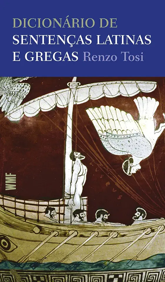 Capa do Livro Dicionário de Sentenças Latinas e Gregas - Renzo Tosi