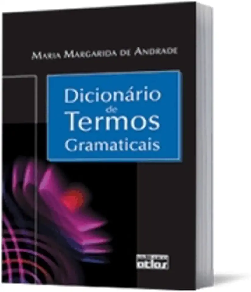 Capa do Livro Dicionário de Termos Gramaticais - Maria Margarida de Andrade