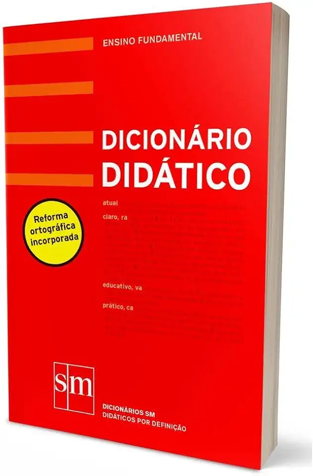 Capa do Livro Dicionário Didático - Ensino Fundamental - Vários Colaboradores