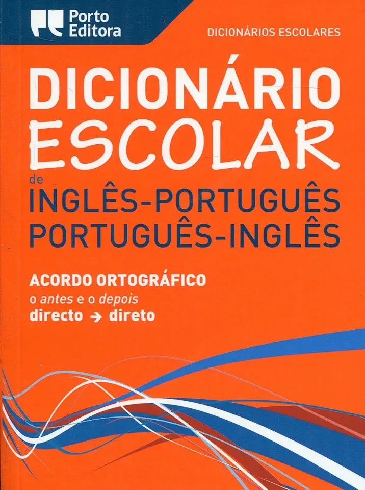 Capa do Livro Dicionário Escolar, Inglês-português - Porto