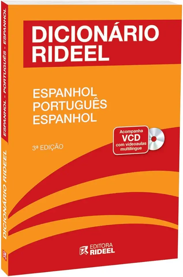 Capa do Livro Dicionário Espanhol Português Espanhol - Rideel