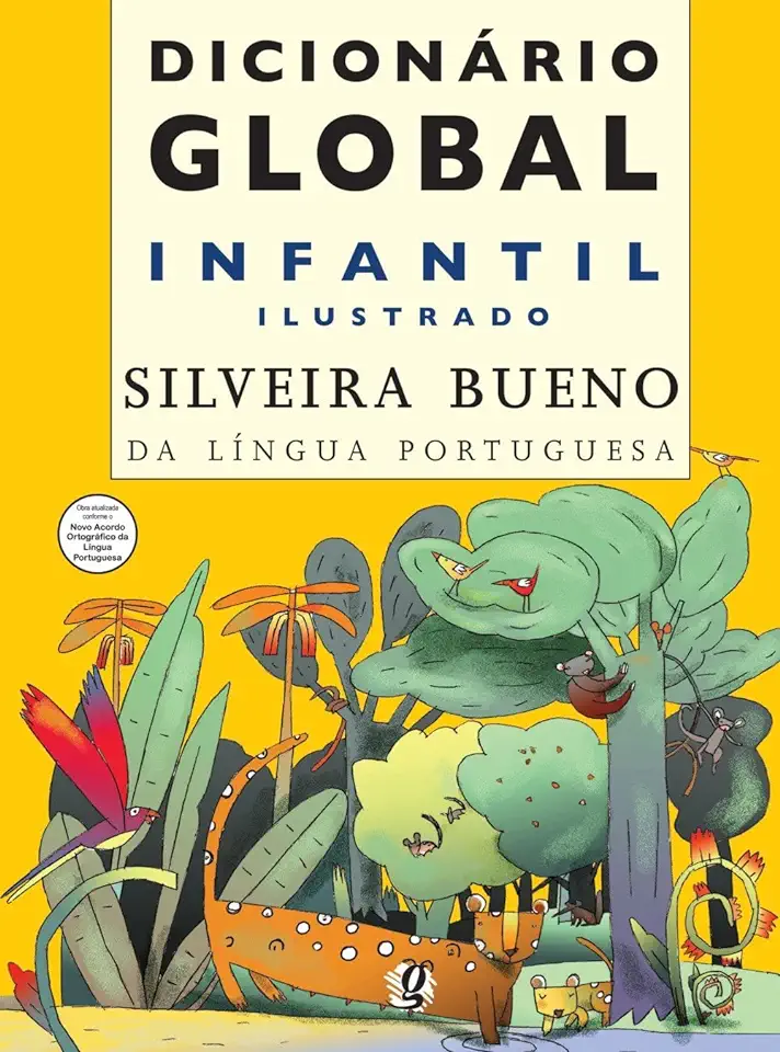 Capa do Livro Dicionário Global Infantil Ilustrado - Silveira Bueno