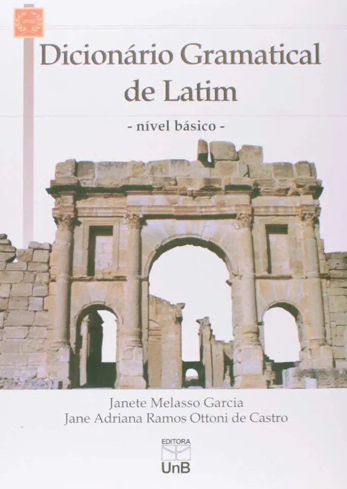 Capa do Livro Dicionário Gramatical de Latim: Nivel Básico - Janete Melasso Garcia