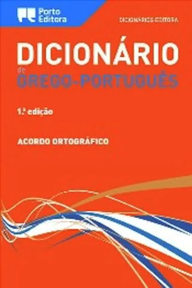 Capa do Livro Dicionário Grego-português Português-grego - Porto Editora