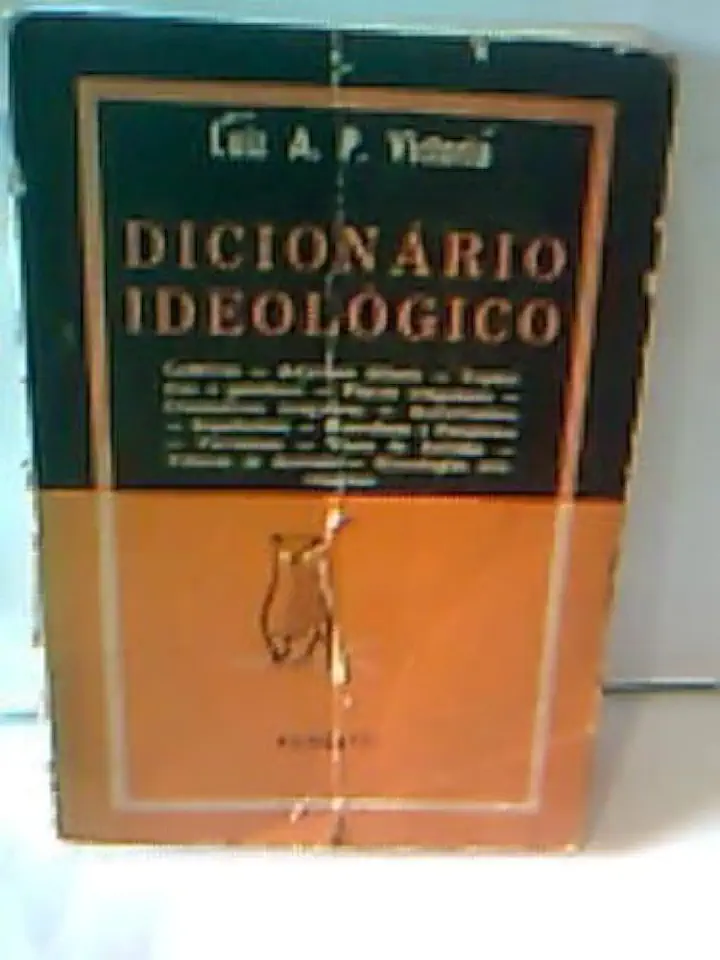 Capa do Livro Dicionário Ideológico - Luiz A. P. Victoria