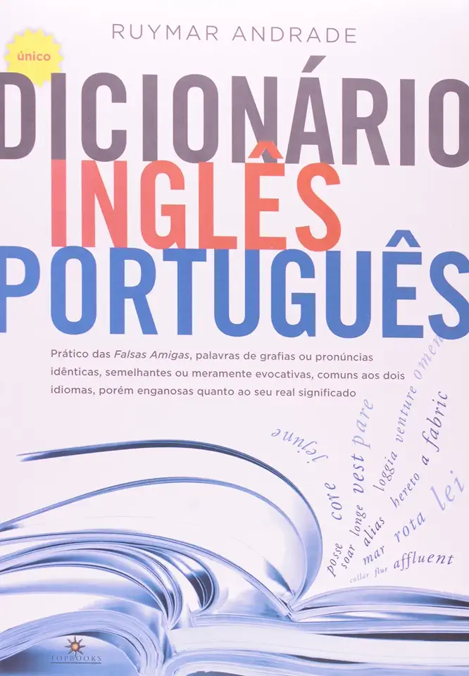 Capa do Livro Dicionário Inglês Português - Ruymar Andrade