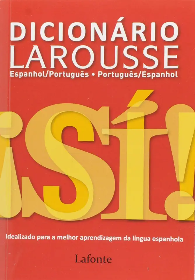 Capa do Livro Dicionário Larousse Espanhol Português Português Espanhol - Dicionário Larousse