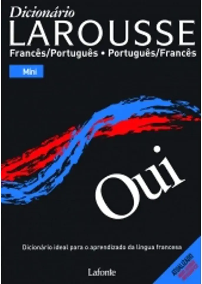 Capa do Livro Dicionário Larousse Francês/português - Português/francês - Larousse