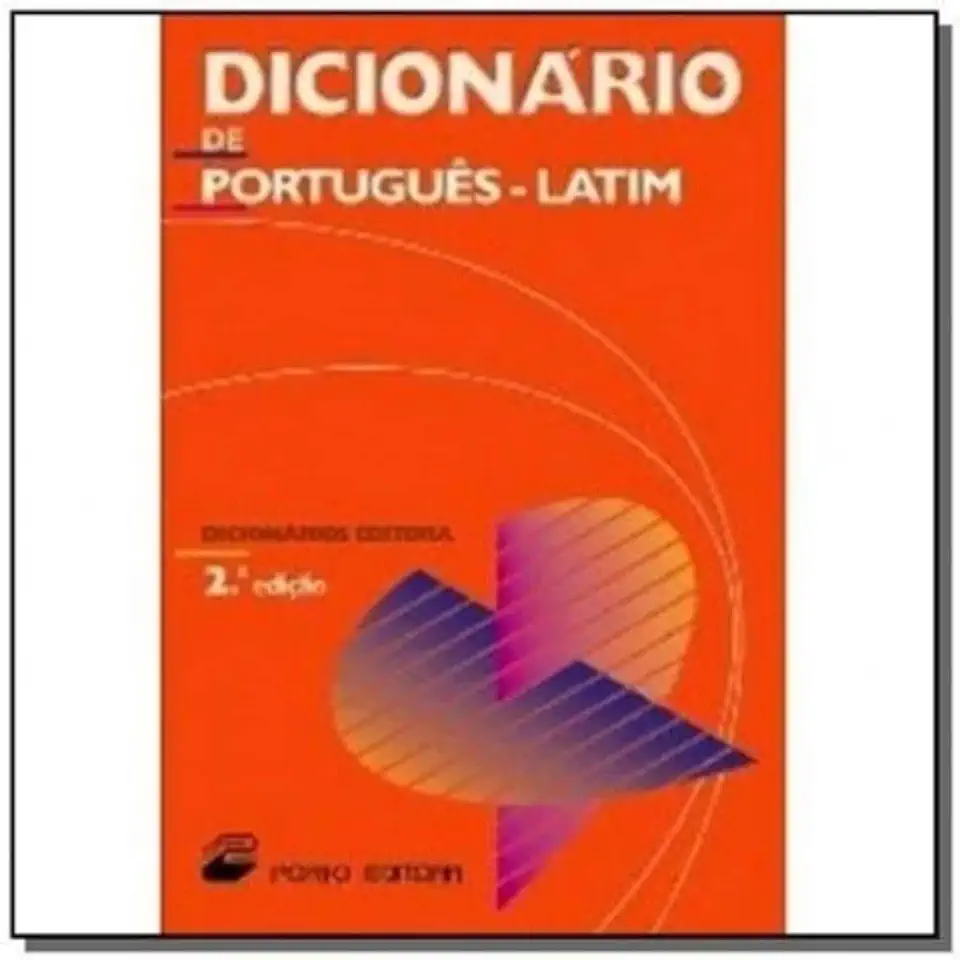 Capa do Livro Dicionário Latim-português Português-latim - Porto Editora