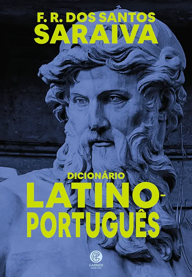 Capa do Livro Dicionário Latino-português - F. R. dos Santos Saraiva