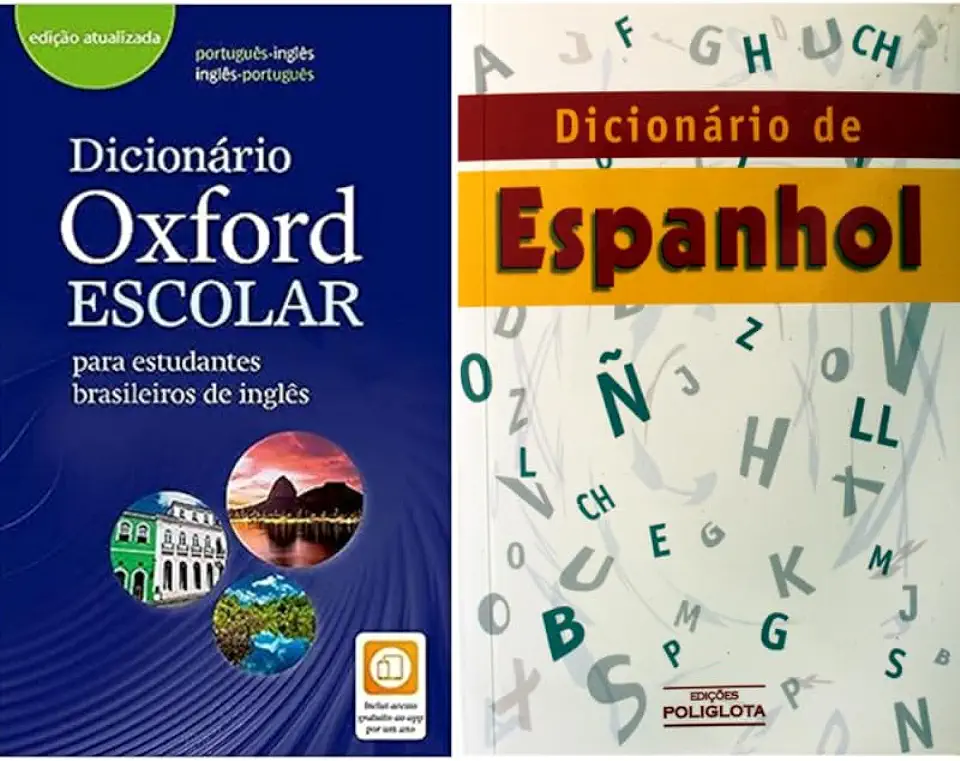 Capa do Livro Dicionário Oxford Escolar para Estudantes Brasileiros de Inglês - Sem Autor