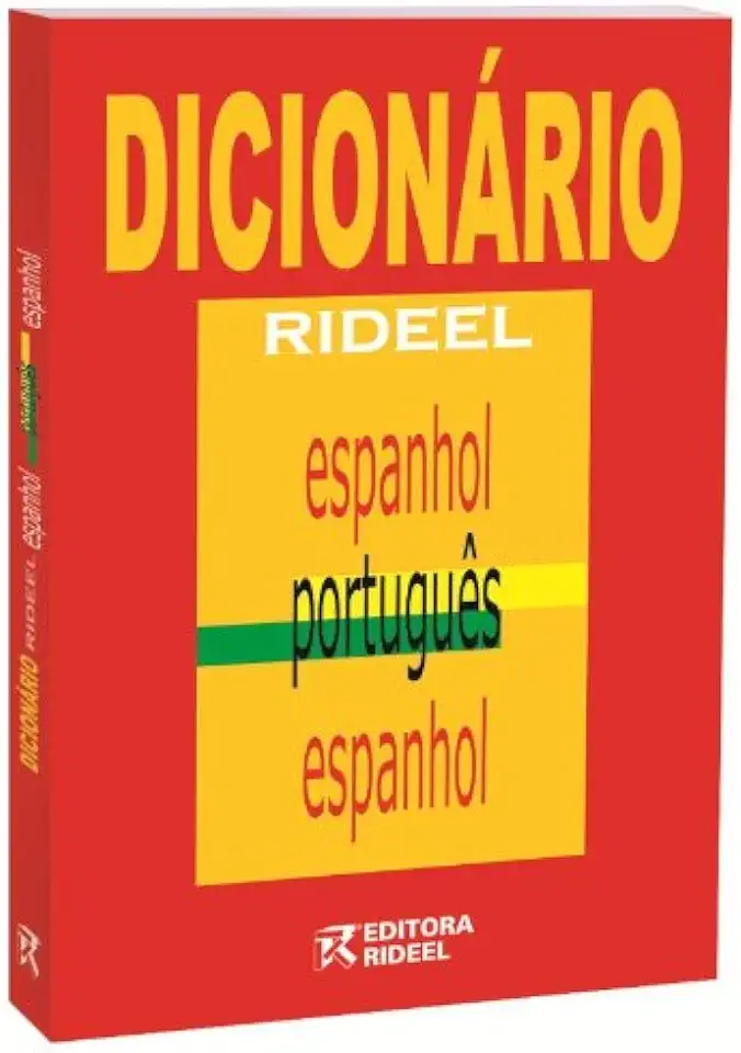 Capa do Livro Dicionário Rideel Espanhol Português Espanhol - Ubiratan Rosa