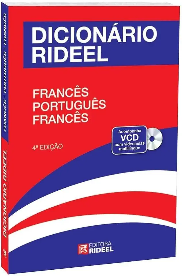 Capa do Livro Dicionário Rideel Francês Português Francês - Rideel