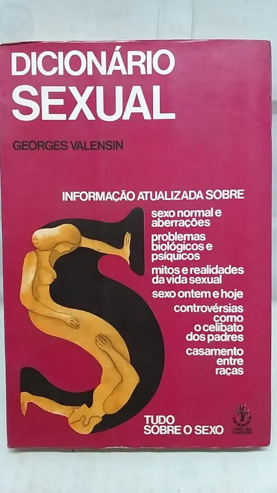 Capa do Livro Dicionário Sexual - Georges Valensin