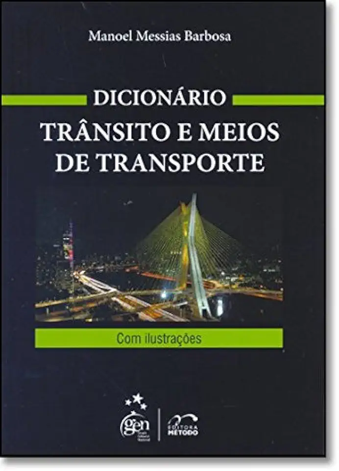 Capa do Livro Dicionário Trânsito e Meios de Transporte - Manoel Messias Barbosa