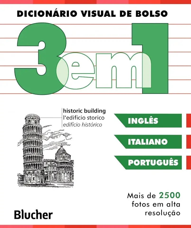 Capa do Livro DICIONARIO VISUAL DE BOLSO 3 EM 1 - INGLES/ ESPANHOL/ PORTUGUES - NOVA EDICAO - KINDERSLEY, DORLING