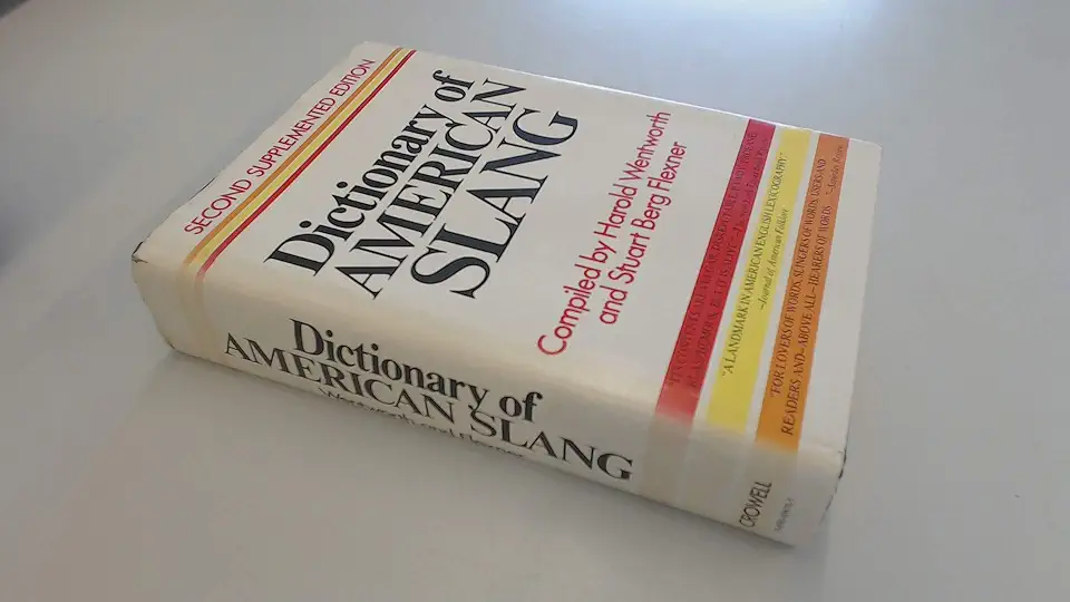 Capa do Livro Dictionary of American Slang - Harold Wentworth / Stuart Berg Flexner