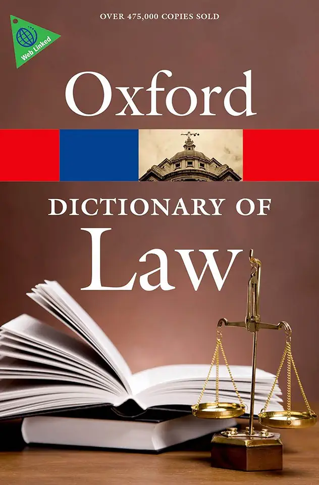 Capa do Livro Dictionary of Law - Peter Collin Publishing