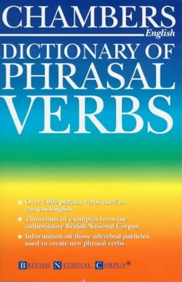 Capa do Livro Dictionary of Phrasal Verbs - Chambers