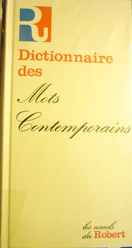 Capa do Livro Dictionnaire des Mots Contemporains - Pierre Gilbert