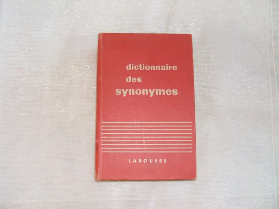 Capa do Livro Dictionnaire des Synonymes de La Langue Française - René Bailly