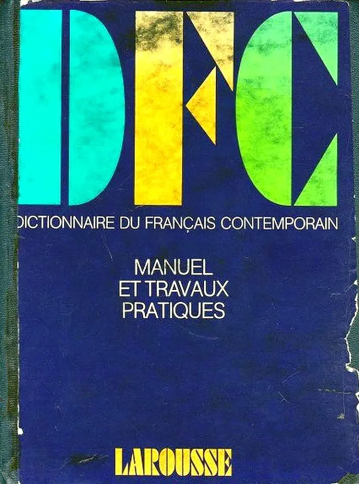 Capa do Livro Dictionnaire du Français Contemporain - Jean Dubois