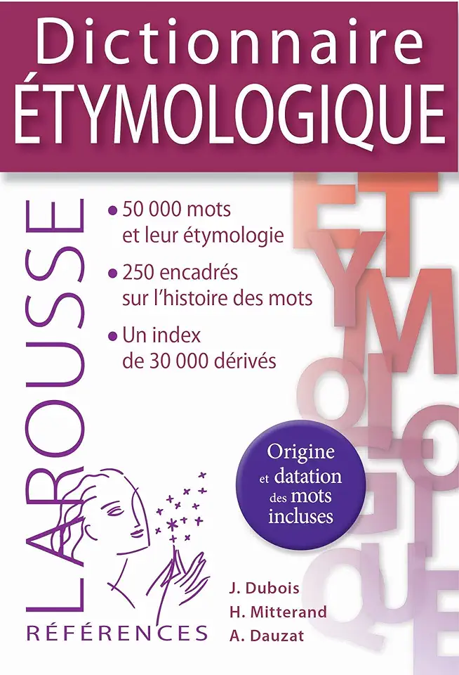 Capa do Livro Dictionnaire Etymologique - Albert Dauzat