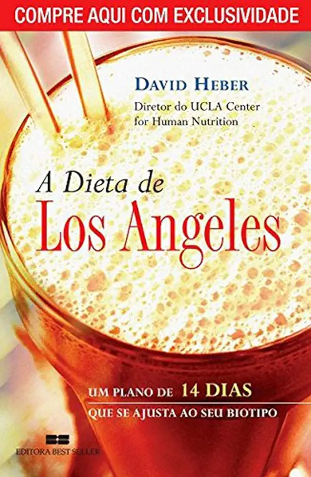 Capa do Livro Dieta de los Angeles - David Heber