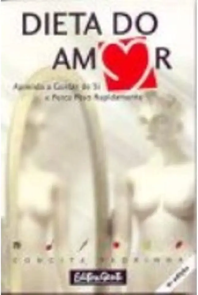 Capa do Livro Dieta do Amor - Concita Pedrinha