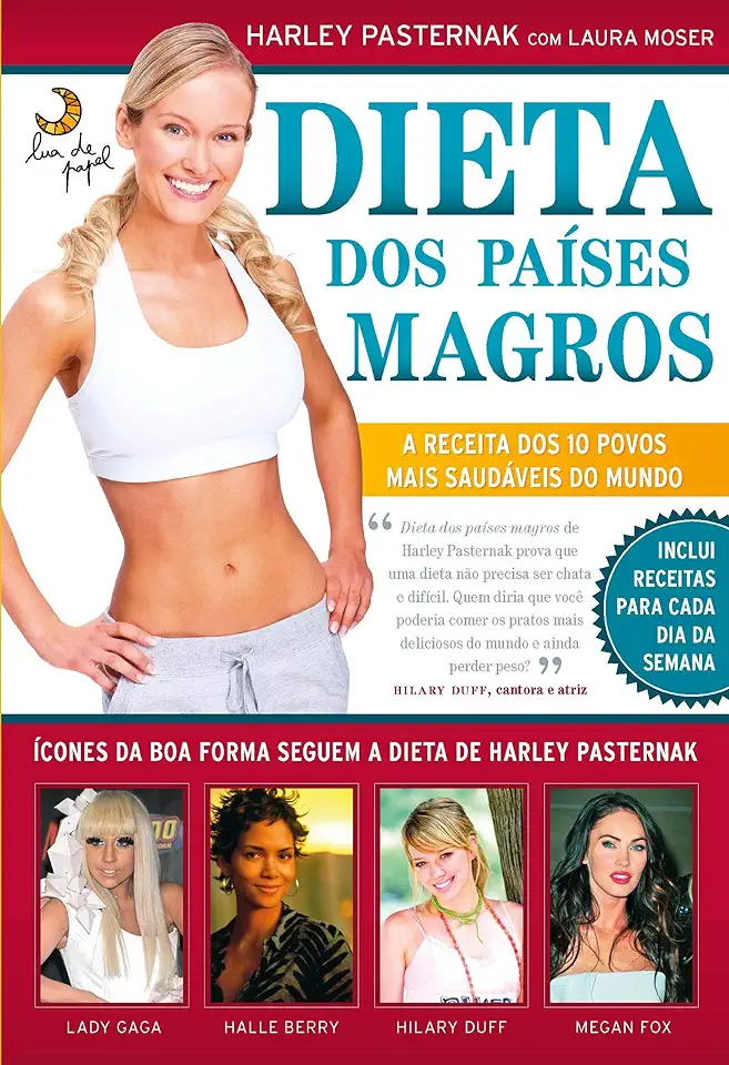 Capa do Livro Dieta dos Países Magros - Harley Pasternak