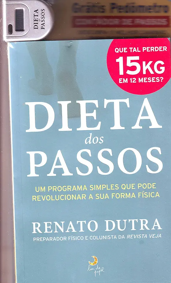 Capa do Livro Dieta dos Passos - Renato Dutra