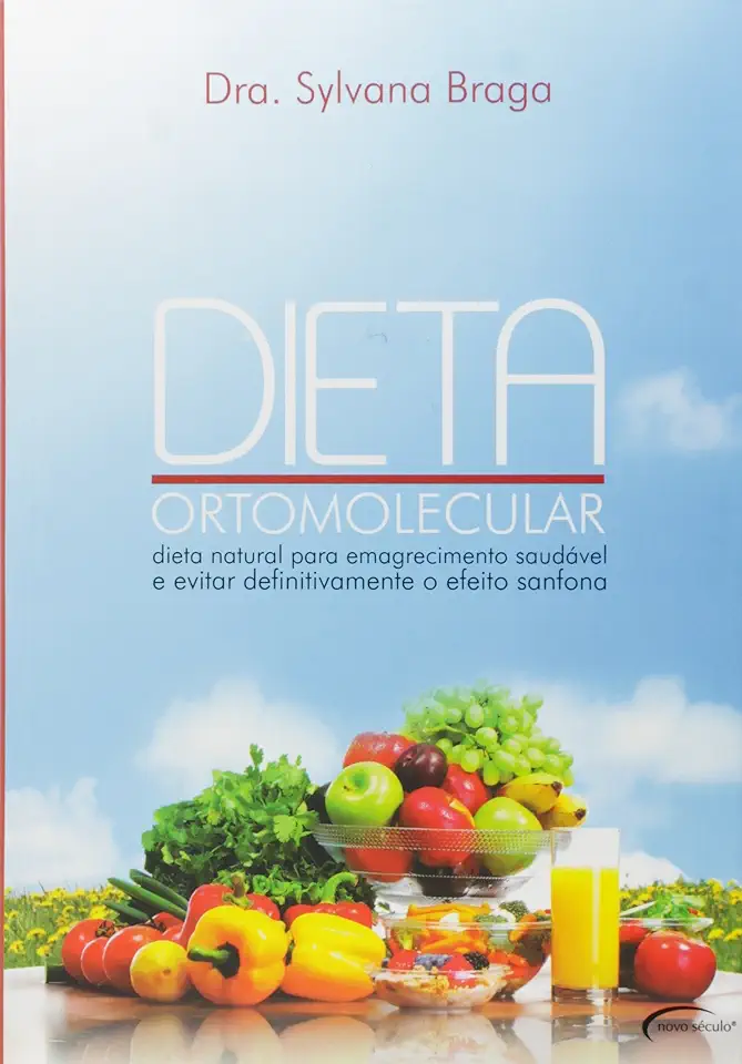 Capa do Livro Dieta Ortomolecular - Sylvana Braga