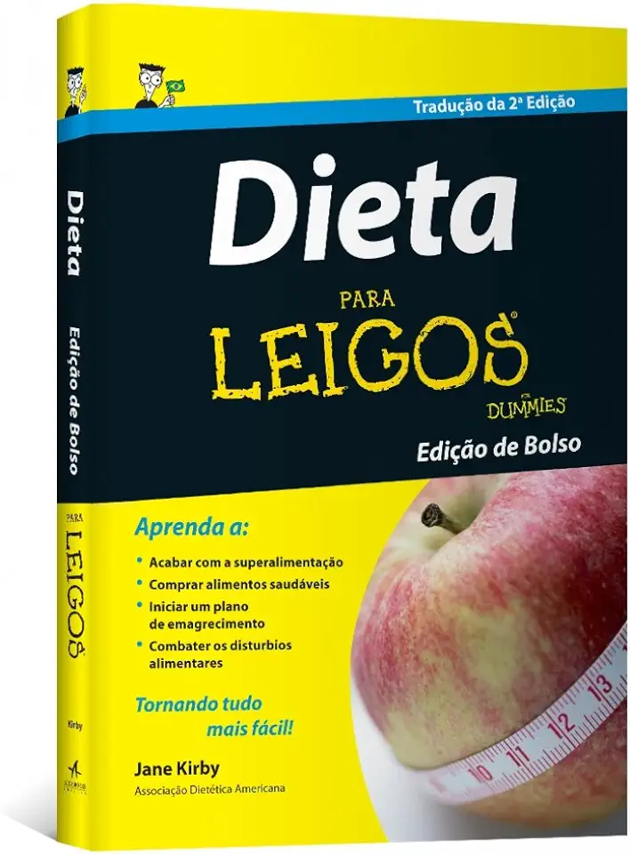 Capa do Livro Dieta Para Leigos - Jane Kirby