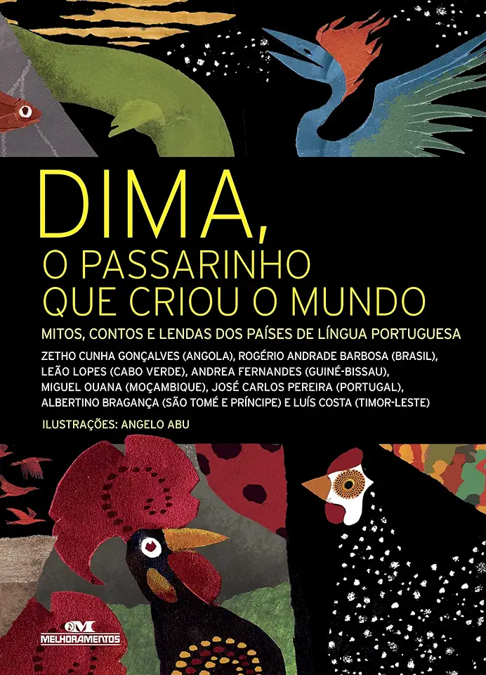 Capa do Livro Dima, o Passarinho o Mundo - Zetho Cunha Gonçalves e Outros