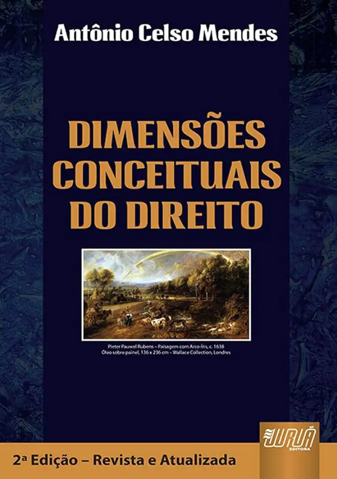 Capa do Livro Dimensões Conceituais do Direito - Antônio Celso Mendes