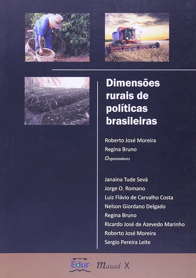 Capa do Livro Dimensões Rurais de Políticas Brasileiras - Roberto José Moreira