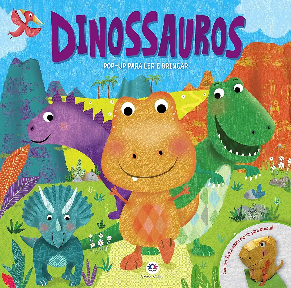 Capa do Livro Dinossauros - Ciranda Cultural