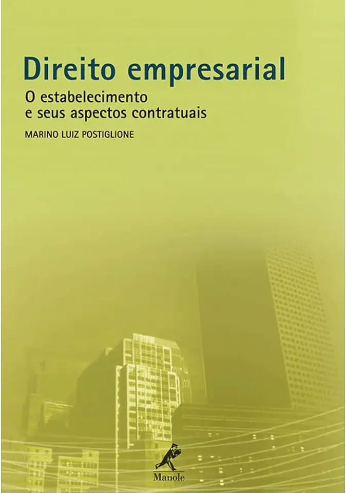 Capa do Livro Direito Empresarial - Marino Luiz Postiglione