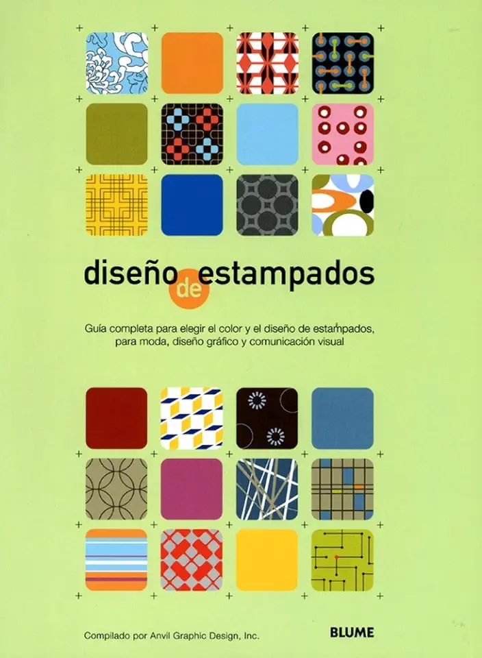 Capa do Livro Diseno de Estampados - Anvil Graphic Design