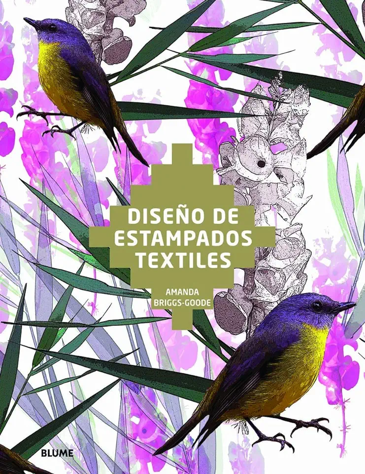 Capa do Livro Diseño de Estampados - Cristina Rodríguez Fischer